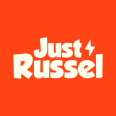 Just Russel DE logo